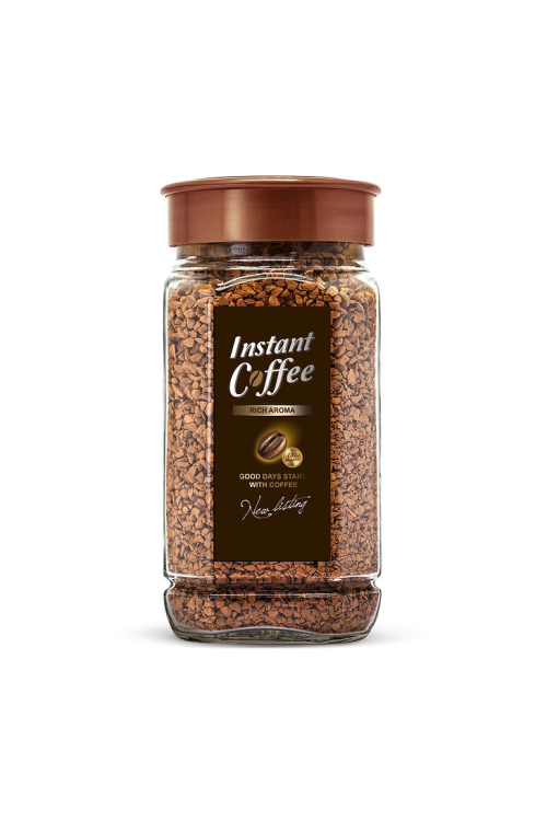 Decaffeinated Instant Coffee, Rich Aroma